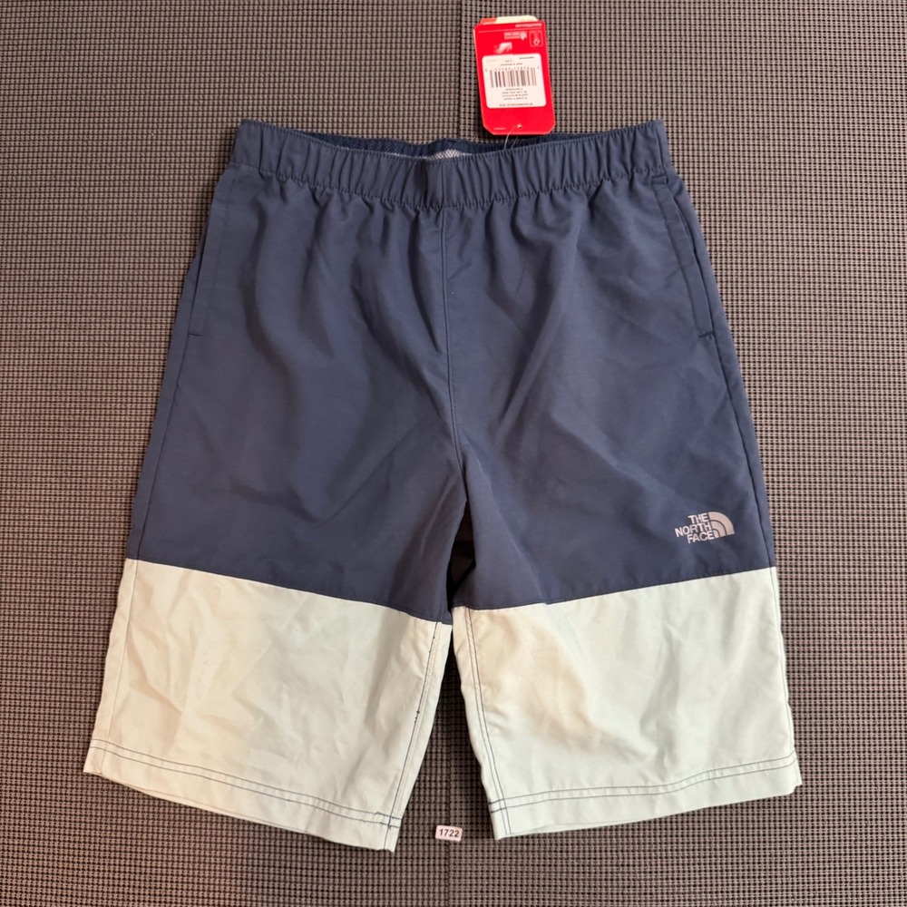 The North Face Boys Class V Shorts XL 18/20 Shady Blue Misty Pink NF0A3NNH9GA